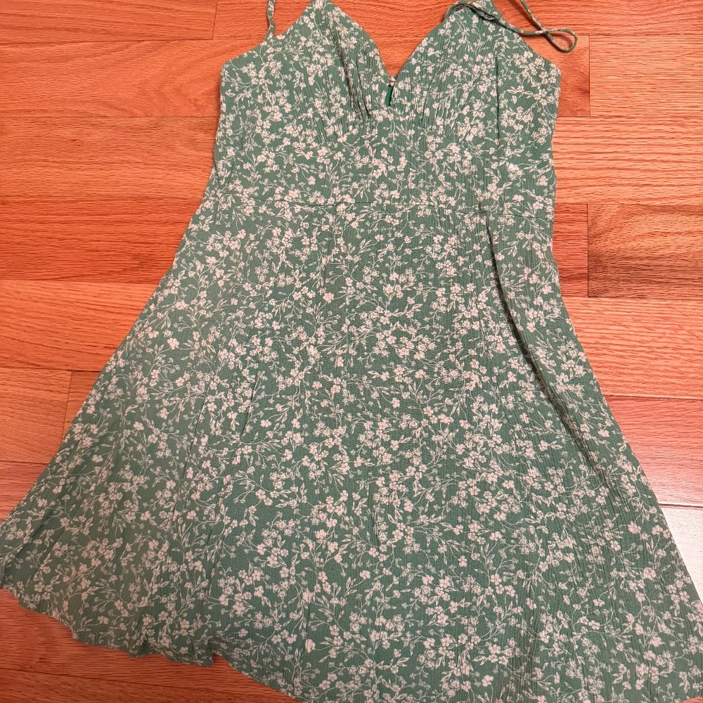 Green dress